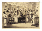 British colonials having dinner by Anonymous