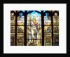 Angel of the Resurrection stained glass window by Louis Comfort Tiffany