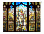 Angel of the Resurrection stained glass window by Louis Comfort Tiffany