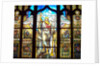 Angel of the Resurrection stained glass window by Louis Comfort Tiffany