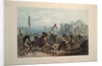 Bison dance of the Mandan Indians by Karl Bodmer