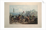 Bison dance of the Mandan Indians by Karl Bodmer