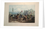 Bison dance of the Mandan Indians by Karl Bodmer