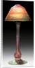Art Nouveau glass lamp by Anonymous