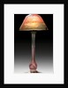 Art Nouveau glass lamp by Anonymous