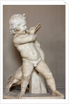 Roman copy of Hellenistic statue of a boy strangling a goose by Anonymous