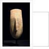 Cycladic sculpture of female head by Anonymous