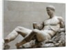 Sculpture of reclining Dionysos by Anonymous