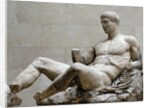 Sculpture of reclining Dionysos by Anonymous