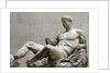 Sculpture of reclining Dionysos by Anonymous
