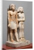 Egyptian Fifth Dynasty statue of Kapuptah and his wife by Anonymous
