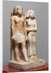 Egyptian Fifth Dynasty statue of Kapuptah and his wife by Anonymous