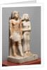 Egyptian Fifth Dynasty statue of Kapuptah and his wife by Anonymous