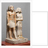 Egyptian Fifth Dynasty statue of Kapuptah and his wife by Anonymous