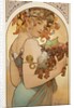 Fruit by Alphonse Mucha