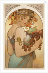 Fruit by Alphonse Mucha