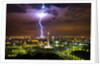 Lightening striking near Merdeka Square by Anonymous