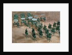 Eastern Han Dynasty bronze cavalry and chariots by Anonymous