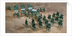 Eastern Han Dynasty bronze cavalry and chariots by Anonymous