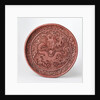 Dragon on a carved platter by Anonymous