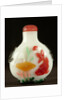 Carved jade snuff bottle by Anonymous