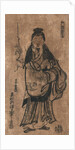 The Nobleman Sugawara Michizane who Became the God Kitano by Okumura Masanobu