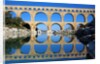 Pont du Gard and Gard River by Anonymous