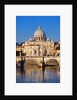 Sant'Angelo Bridge and St. Peter's Basilica by Anonymous