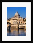 Sant'Angelo Bridge and St. Peter's Basilica by Anonymous
