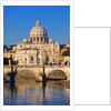 Sant'Angelo Bridge and St. Peter's Basilica by Anonymous