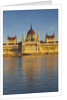 Hungarian Parliament Building in Budapest by Anonymous