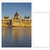 Hungarian Parliament Building in Budapest by Anonymous