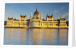 Hungarian Parliament Building in Budapest by Anonymous