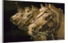 Terra cotta horse chariot, Emperor Qin Shihuangdi's Tomb, Xian, Shaanxi, China by Anonymous