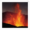 Eruption at Eyjafjallajokull glacier by Anonymous
