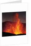 Eruption at Eyjafjallajokull glacier by Anonymous