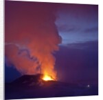 Eruption at Eyjafjallajokull glacier by Anonymous