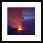 Eruption at Eyjafjallajokull glacier by Anonymous