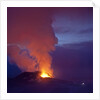 Eruption at Eyjafjallajokull glacier by Anonymous