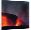 Lava erupting from Eyjafjallajokull by Anonymous