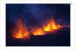 Lava erupting from Eyjafjallajokull by Anonymous