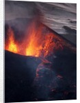 Lava erupting from Eyjafjallajokull by Anonymous