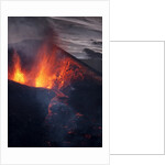 Lava erupting from Eyjafjallajokull by Anonymous