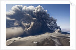 Eyjafjallajokull volcano erupting in Iceland by Anonymous