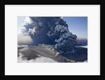 Eyjafjallajokull volcano erupting in Iceland by Anonymous
