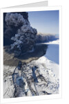 Eyjafjallajokull volcano erupting in Iceland by Anonymous