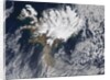 Ash plume from the Erupton of Eyjafjallajokull Volcano in Iceland by Anonymous