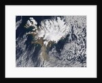 Ash plume from the Erupton of Eyjafjallajokull Volcano in Iceland by Anonymous