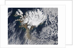 Ash plume from the Erupton of Eyjafjallajokull Volcano in Iceland by Anonymous