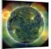 Ultraviolet image showing temperature ranges of the Sun by Anonymous